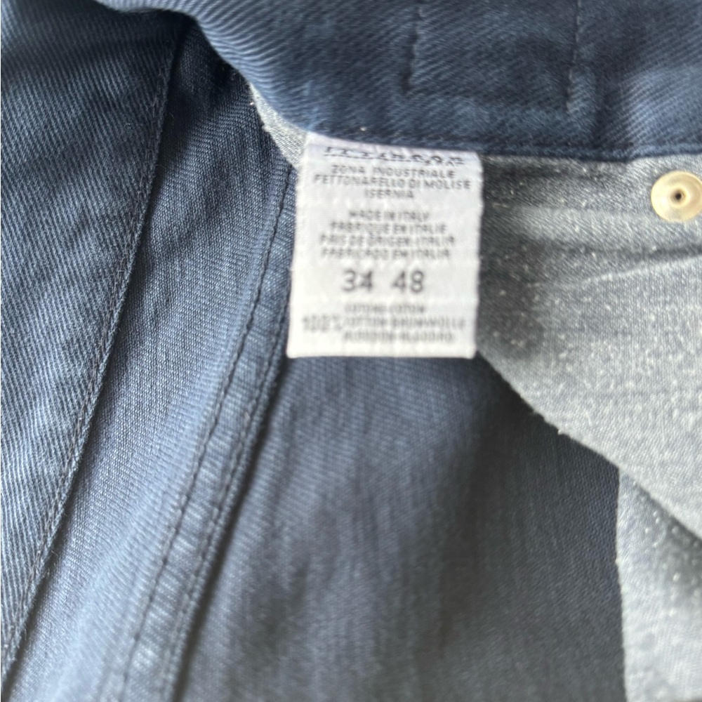 Versace Collection Blue Straight Men Jeans